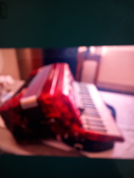 Acordeon  de vanzare120 basi acordeonul are burduf original are compre