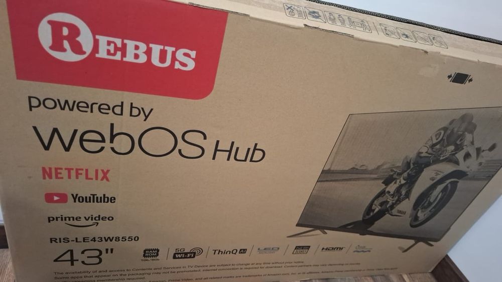 Продается телевизор REBUS