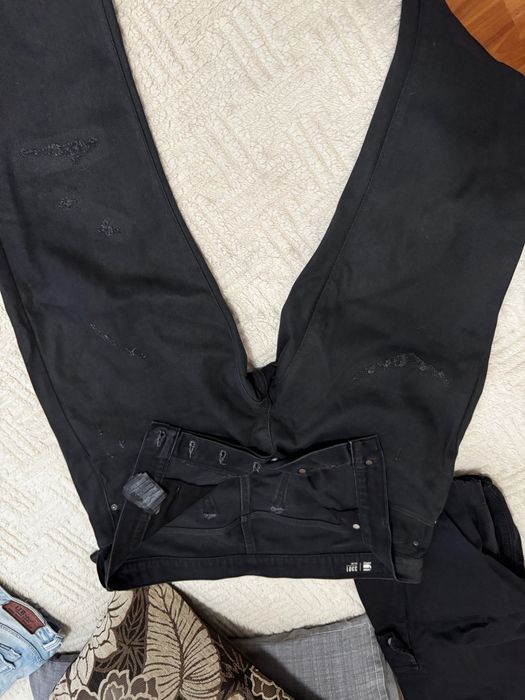 Дънки G star черни 36/32 сиви 34/32