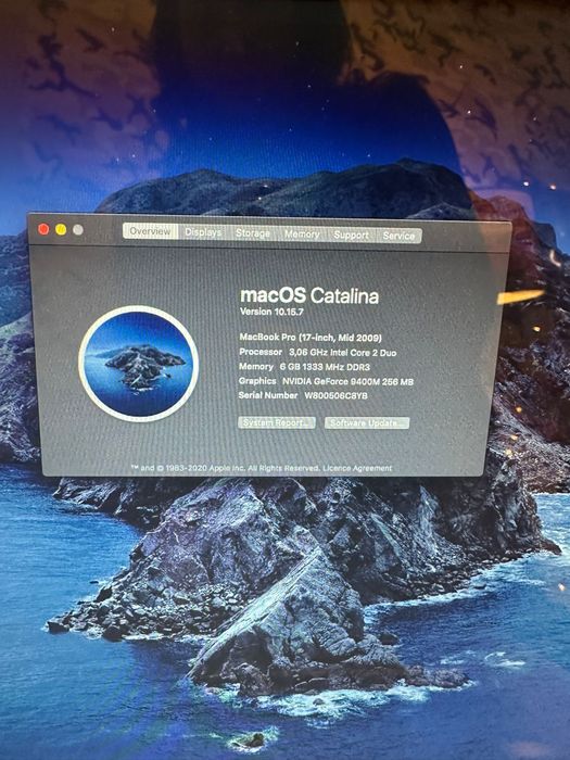 MacBook Pro Core 2 Duo