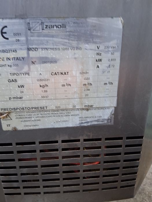 Cuptor pentru covrigi pe gaz