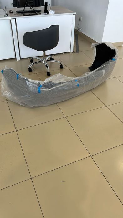 Новый задний бамбер на Шевроле Кобальт