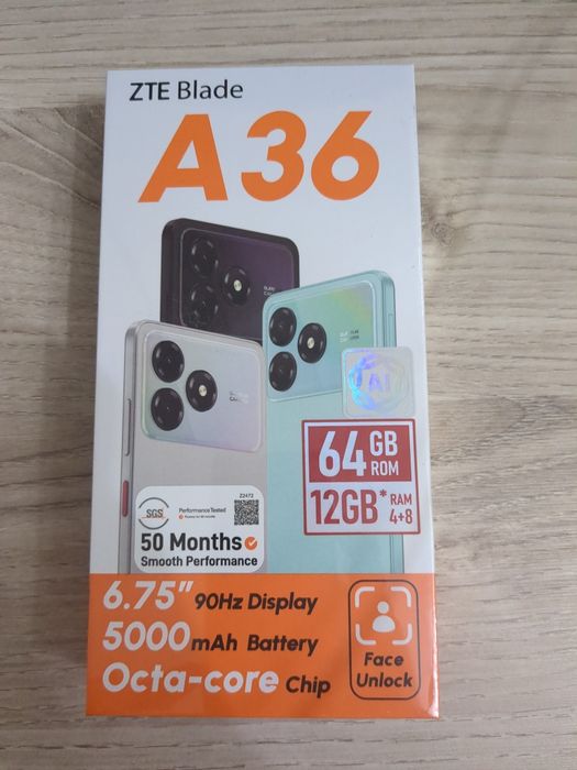 Zte blade a36 смартфон