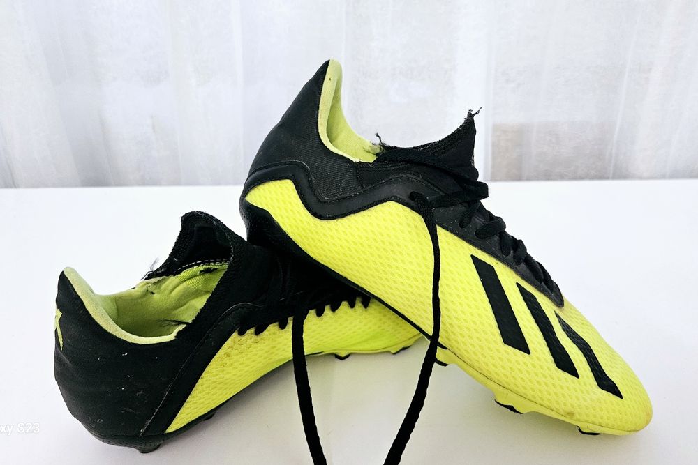Adidas X 18.3 FG originali 36 ghete fotbal crampoane sintetic