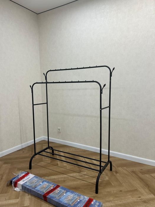 Напольная вешалка для одежды, новая, металлическая