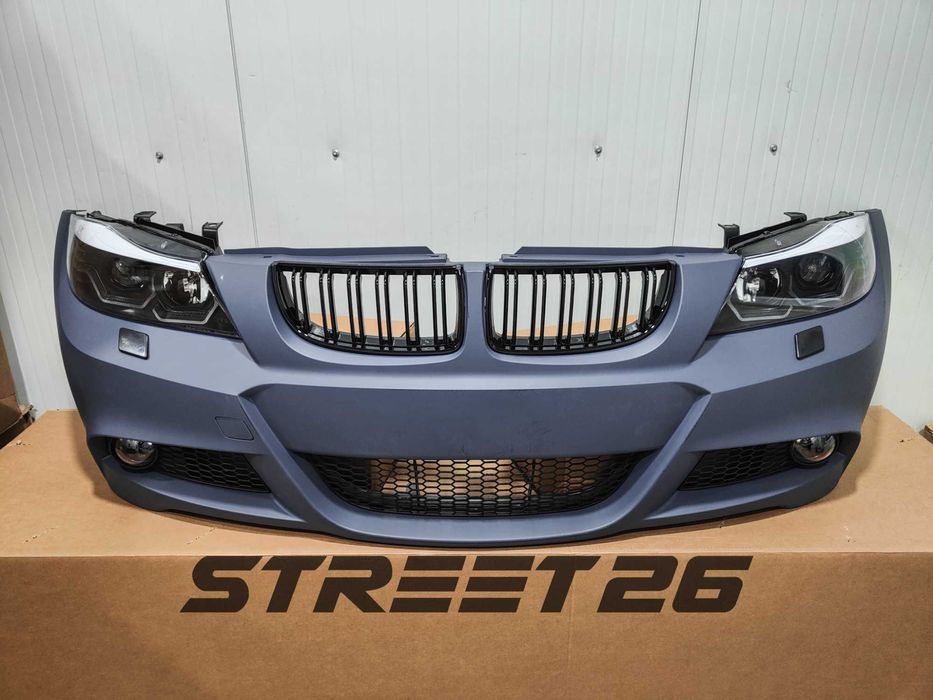 Pachet Bara Fata M BMW E90 E91 NFL (2005-2007) si Faruri LED V2