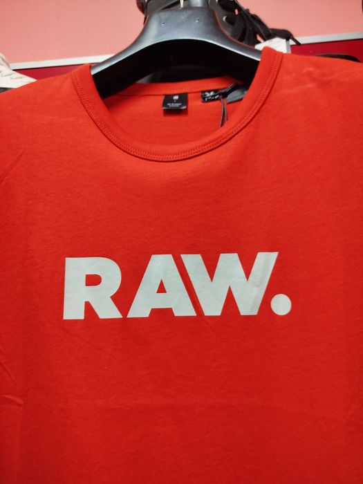 Оригинална тениска G-Star Raw Holorn S нова мъжка оранжева