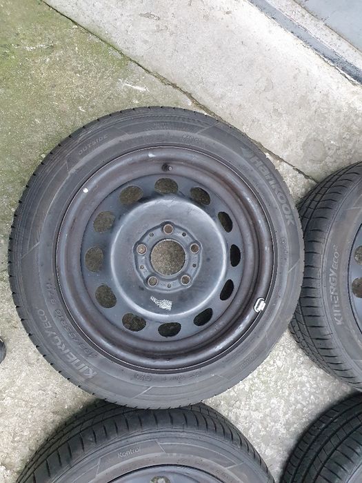 4бр стоманени джанти за БМВ серия 1 /  6.5ж Х16/ ет 42/ 5Х 120/