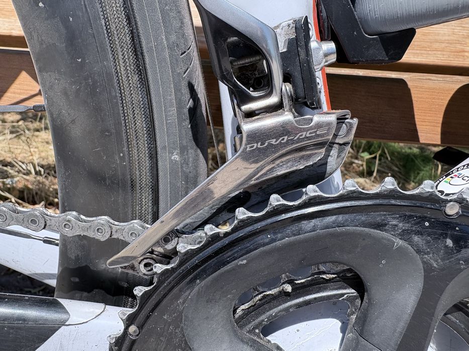 Dura ace монтаж, Капли,карбон, клинчър 50мм 1,5 кг, colnago frame,