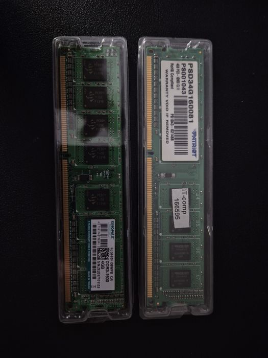 Оперативная память DDR 3 4GB