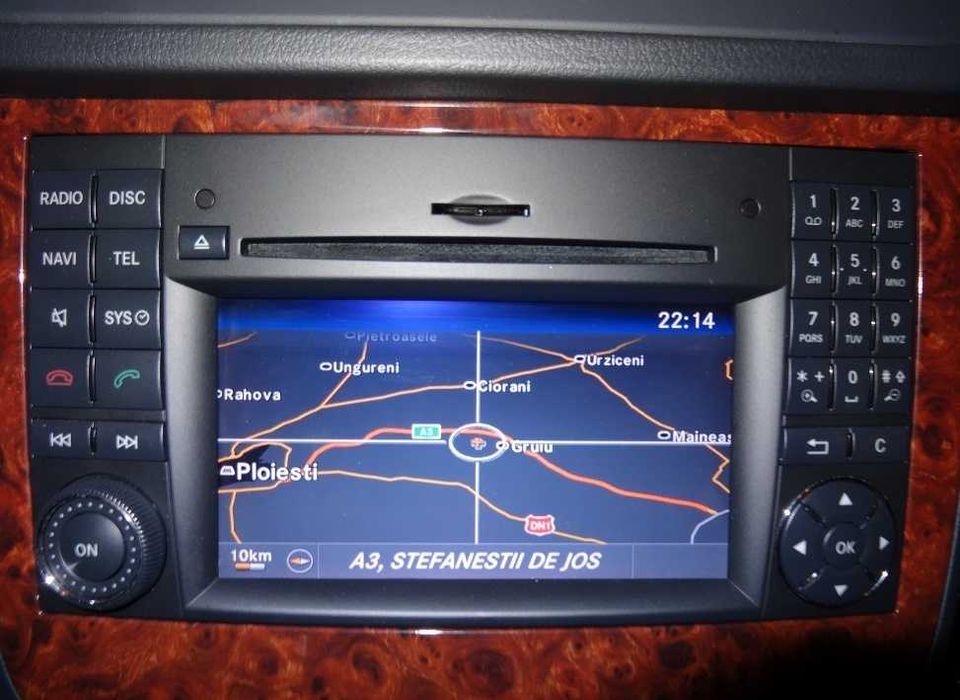 Instalare harti navigatie Mercedes unitate NTG 2.5 W211 W169 R230 W164