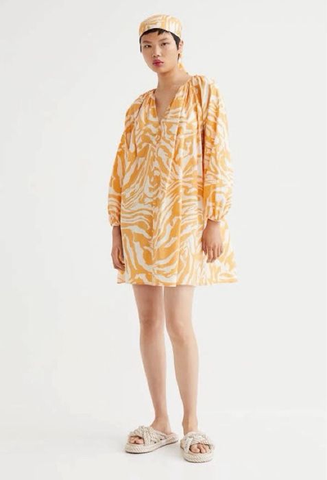 H&M рокля 100% памук