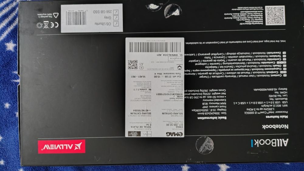 Vând laptop Allview allbook 2025