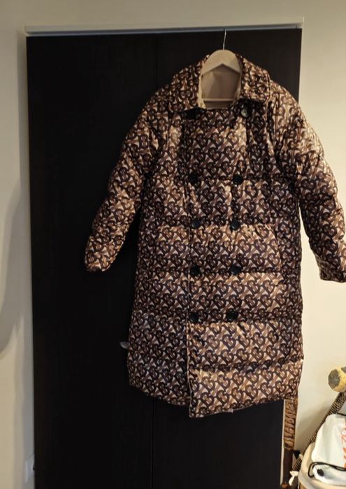 Burberry зимно двулицево палто/ тренчкот