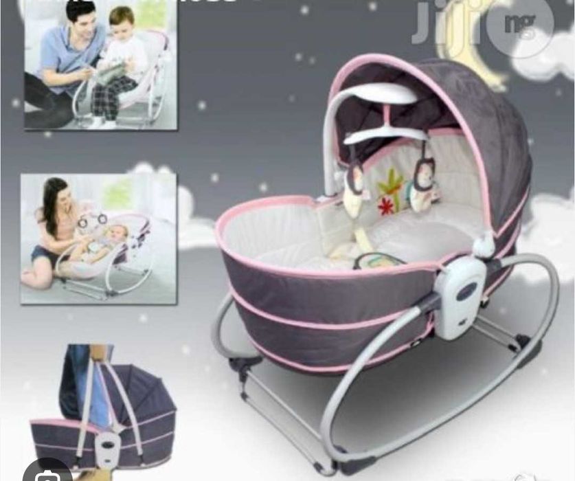 Moni Детски шезлонг 5 в 1 Ava лилав