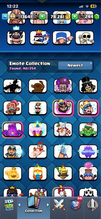 продам аккаунт клеш рояль