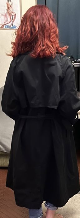 Тъмно син шлифер Next XL