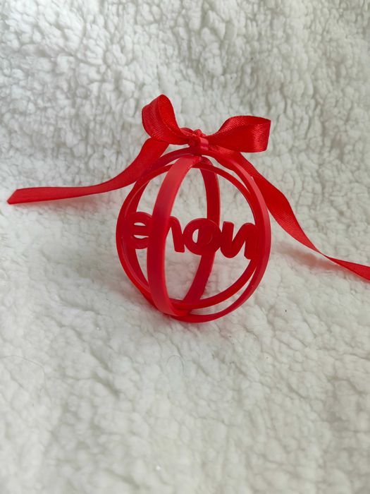 Персонализирани коледни орнаменти