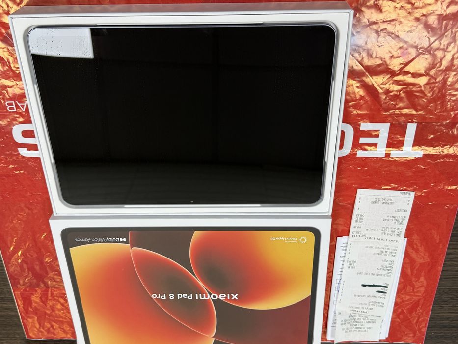 КАТО НОВ 128GB Xiaomi Pad 8 Pro Гаранция Technopolis 2028г. Graphite Gray | Сив