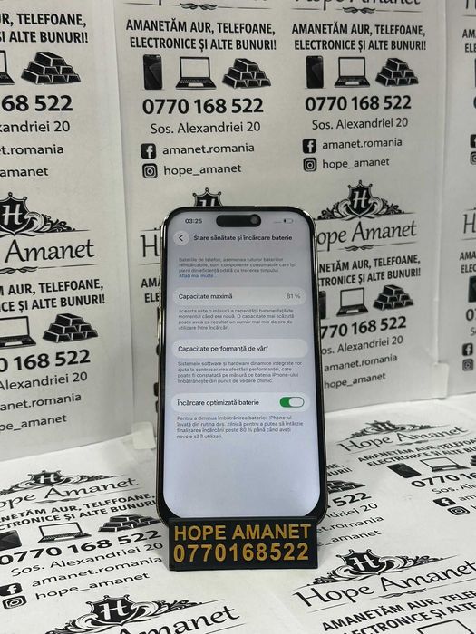 HOPE AMANET P1/ iPhone 14 Pro 128 GB 81% Baterie #40729