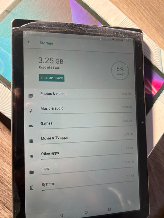 Продам новый планшет