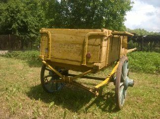 Стара автентична двуколка