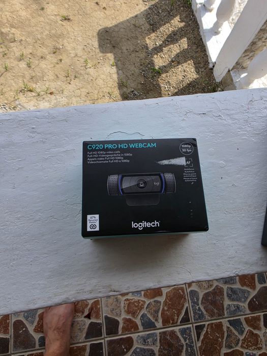 Camera web Logitech C920 PRO HD nouă, sigilată! Full HD 1080p. Disponibilă, Preț ușor negociabil.