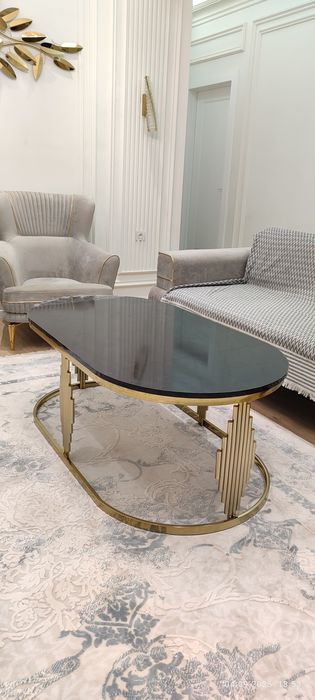 Журнальный стол карказ из нержавеющей стал .