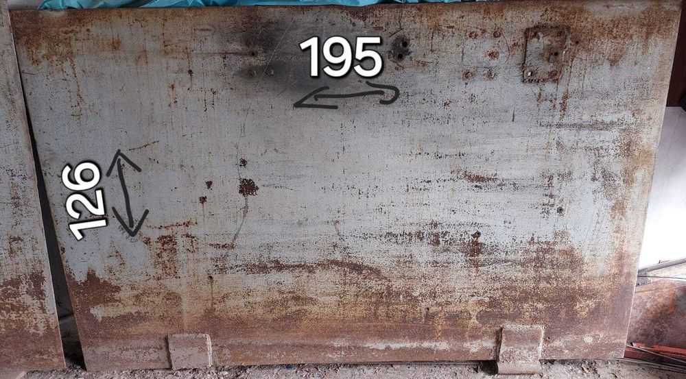 Продам створки ворот гаражные