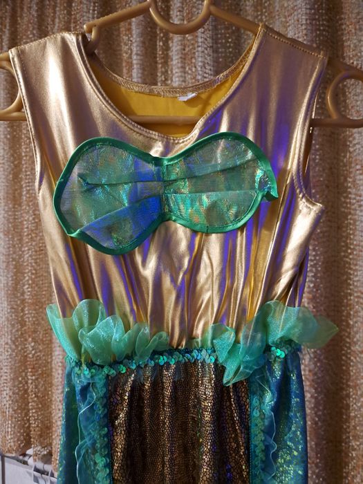 Новогодний костюм русалки