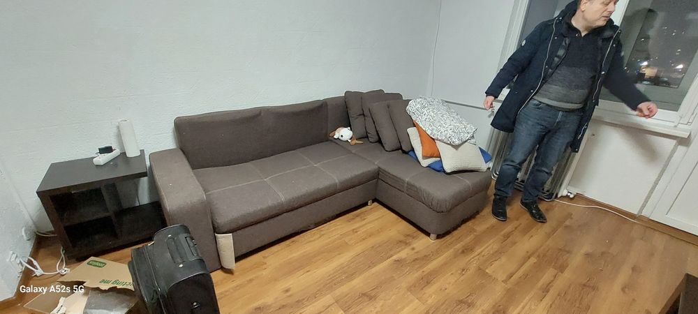 Donez mobilă bucătărie + canapea extensibila