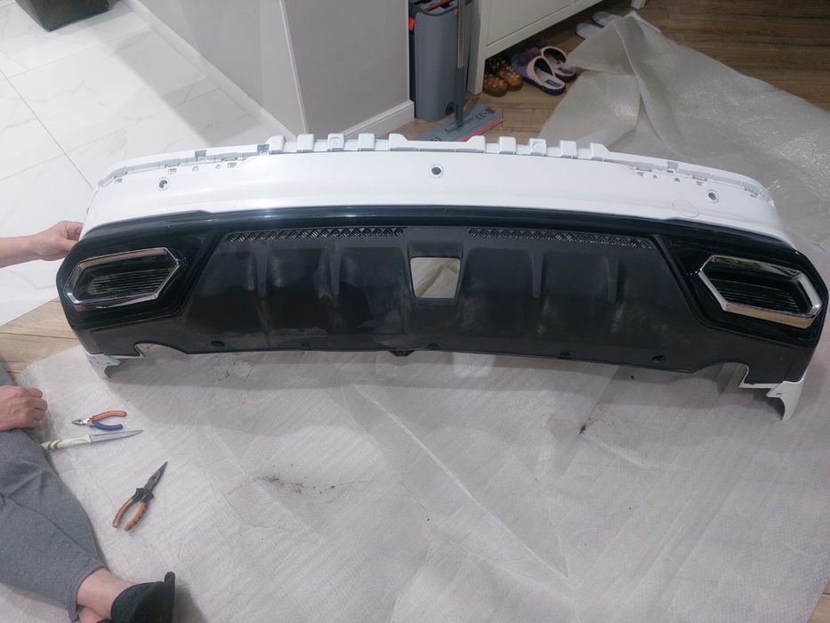 Нижняя часть заднего бампера changan uni-z