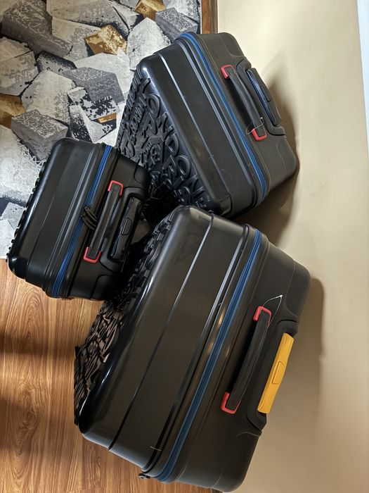 Малък и среден куфар - нови