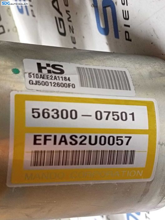 Ax cu Motoras Coloana Volan Servodirectie Kia Picanto 1.1 B 2004 - 2011 Cod GJ50012600F0 56300-07501 [M5782]