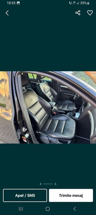 Skoda octavia WRS 2.0 TDI 170 cp
Intetior din piele foarte bine ingrij