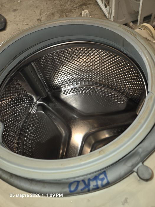 Электродвигатель и барабан