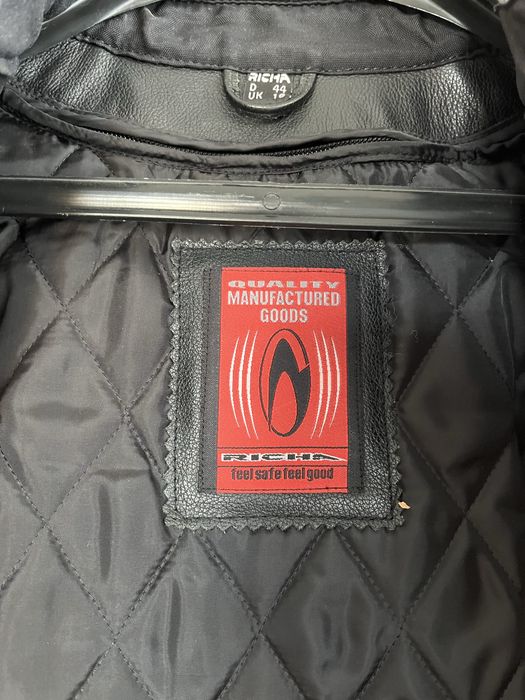 Кожено мото яке 44 размер