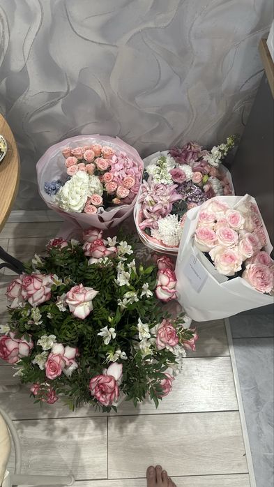 букеты вчерашние