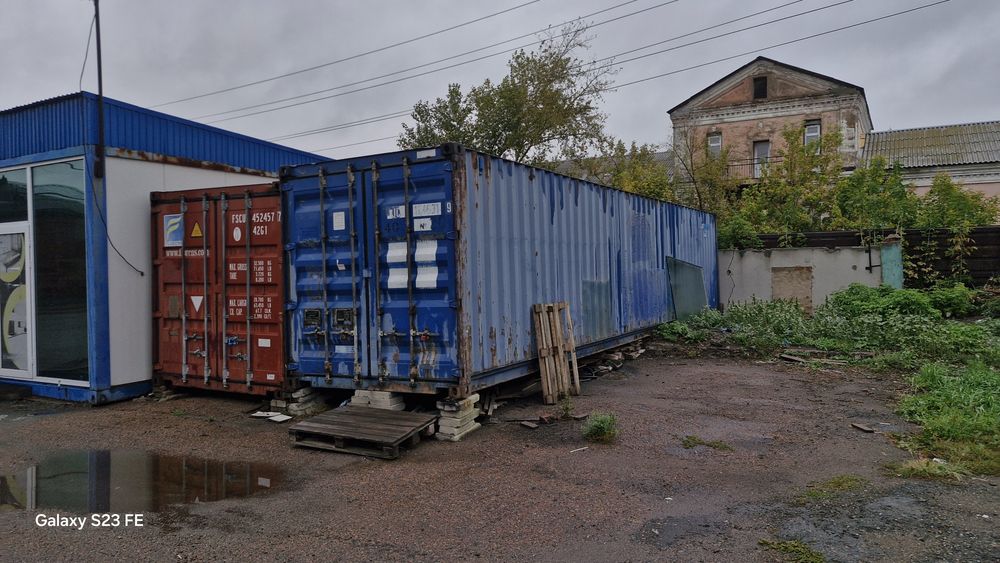 Продам синий контейнер 40фут
