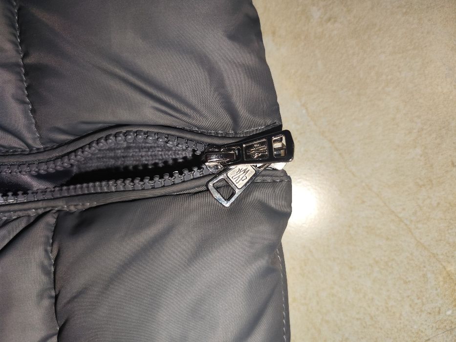 Cardigan Moncler Gri Cașmir și lână Merino Fisherman Knit