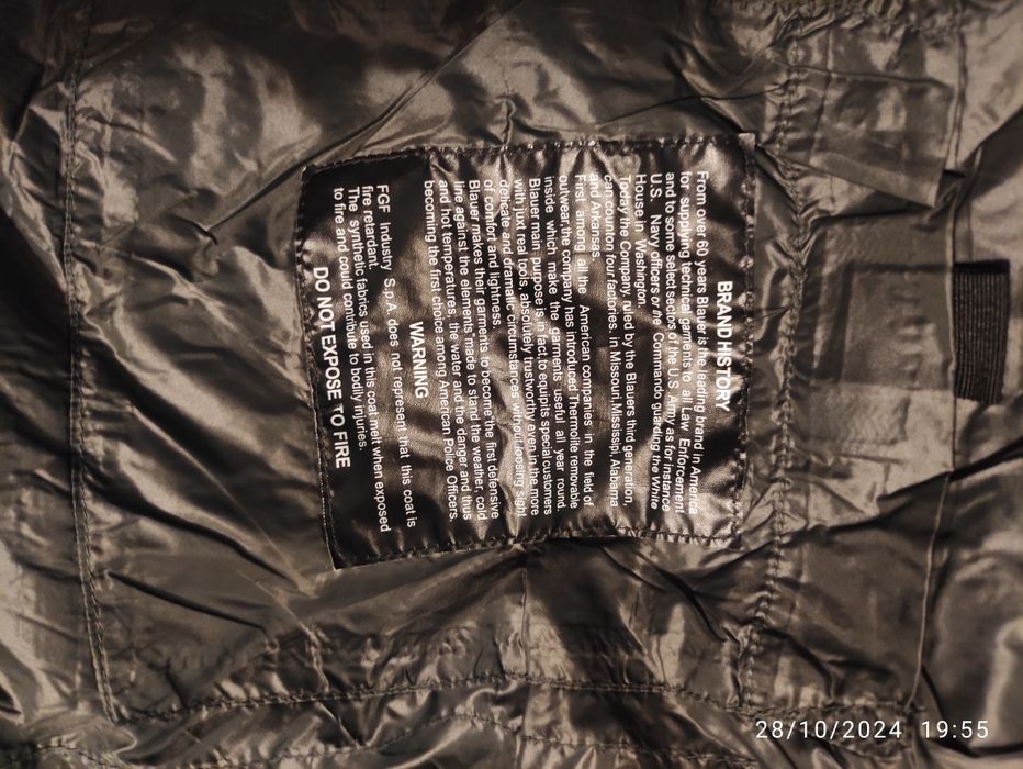 Яке с пух и пера Blauer, размер М