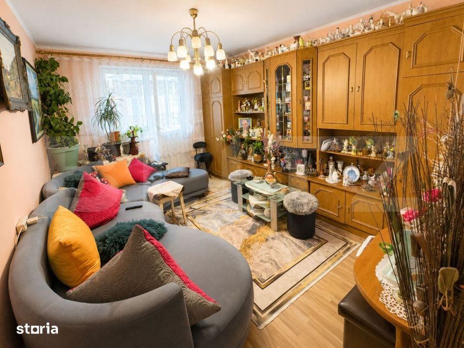 Apartament 2 camere, complet mobilat | Micro 15 | Etaj 6 | Lift + Parc