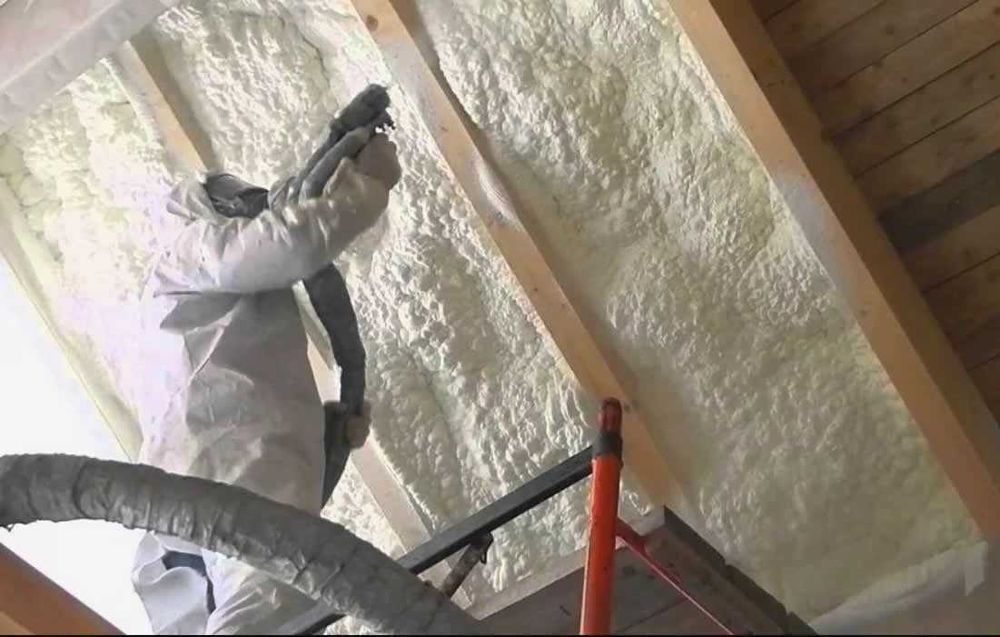 Утепление пенополиуретаном