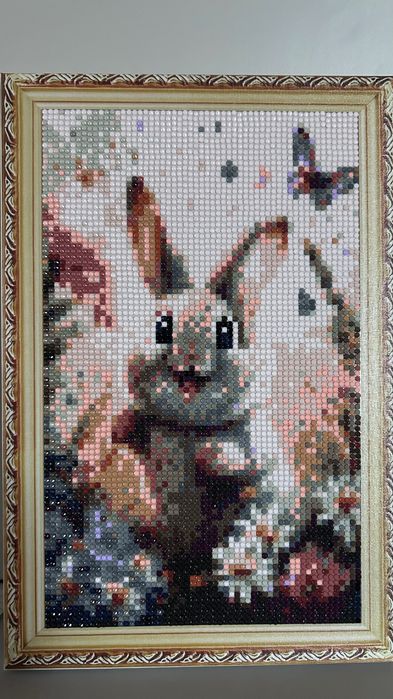 Диамантен гоблен “Зайче”