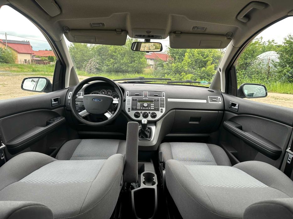 Ford C-Max 1.6i 100 CP | AN 2007 EURO 4 | Climă | Senzori parcare | Încălzire în scaune | CASH sau RATE | Garantie | Livrare