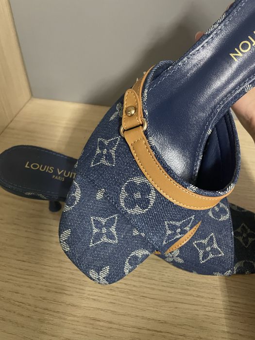papuci cu toc din material textil