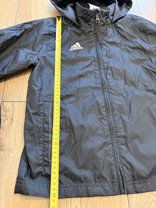 Geacă subțire de fâș Adidas, 7-8 ani