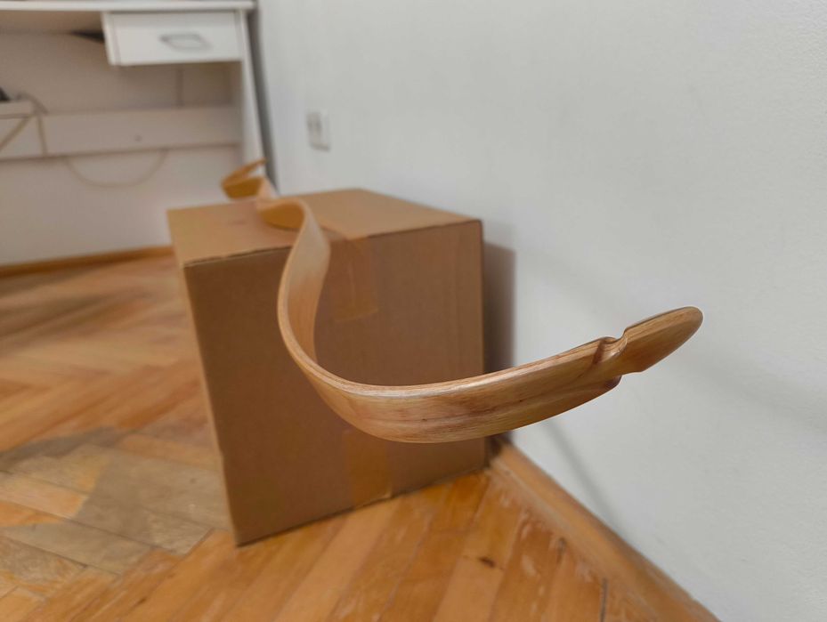 Arc tradițional laminat de formă persană (scitică, dacică)