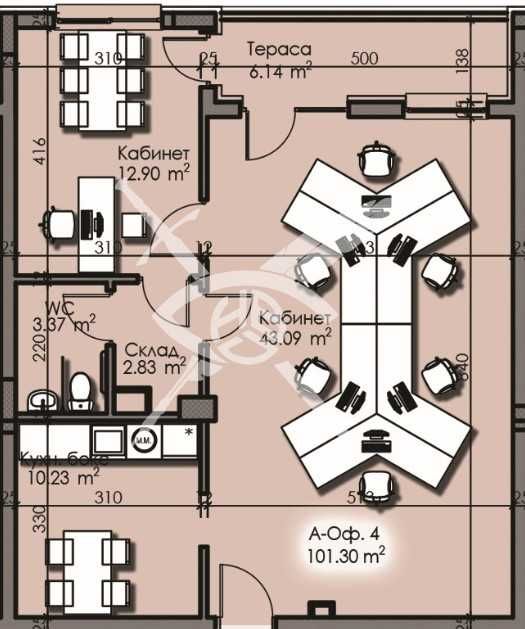 Офис в Бургас 919-26924