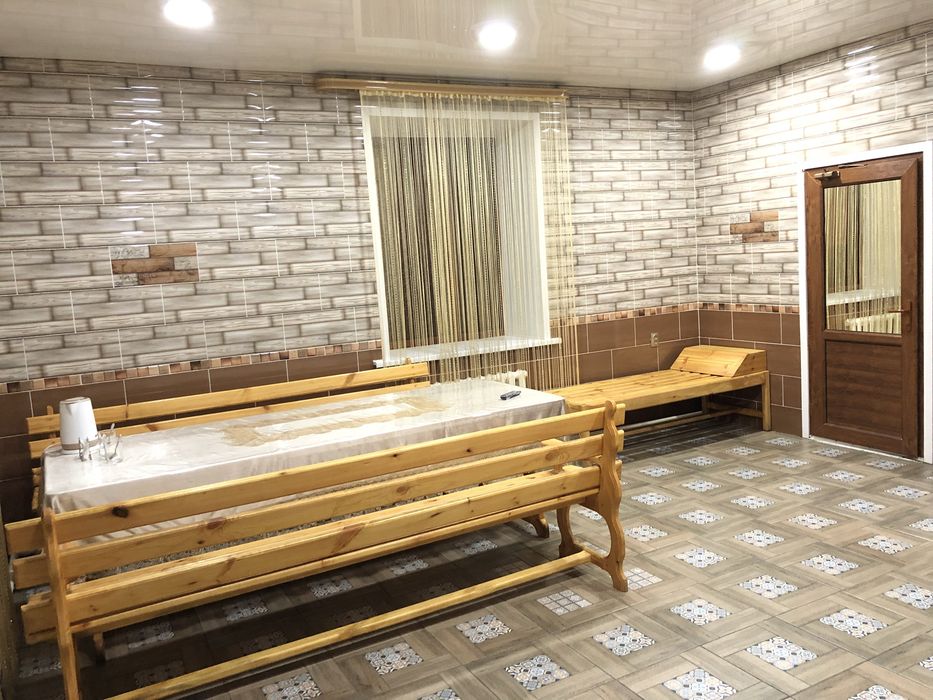 Семейная баня, пар на дровах
